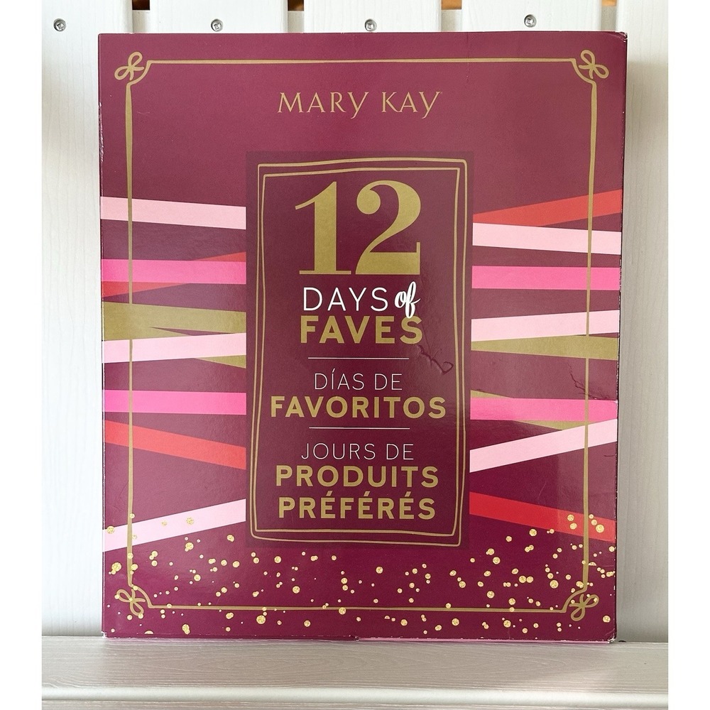 Mary Kay 12 Days of Faves Gift Set Makeup & Skincare NEW IN BOX RETAIL $99